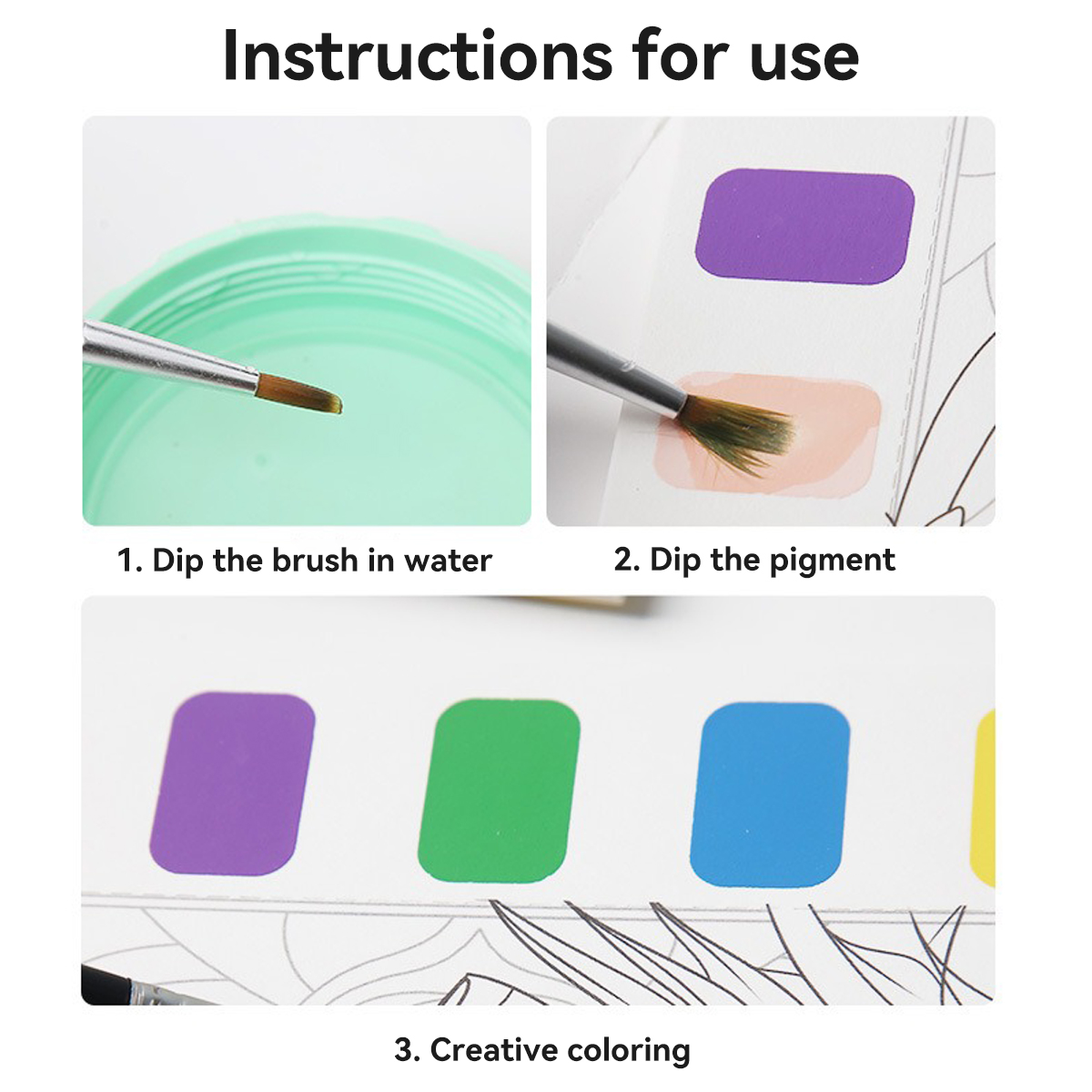 12Pages Coloring Book Portable - Stationery Books review and price