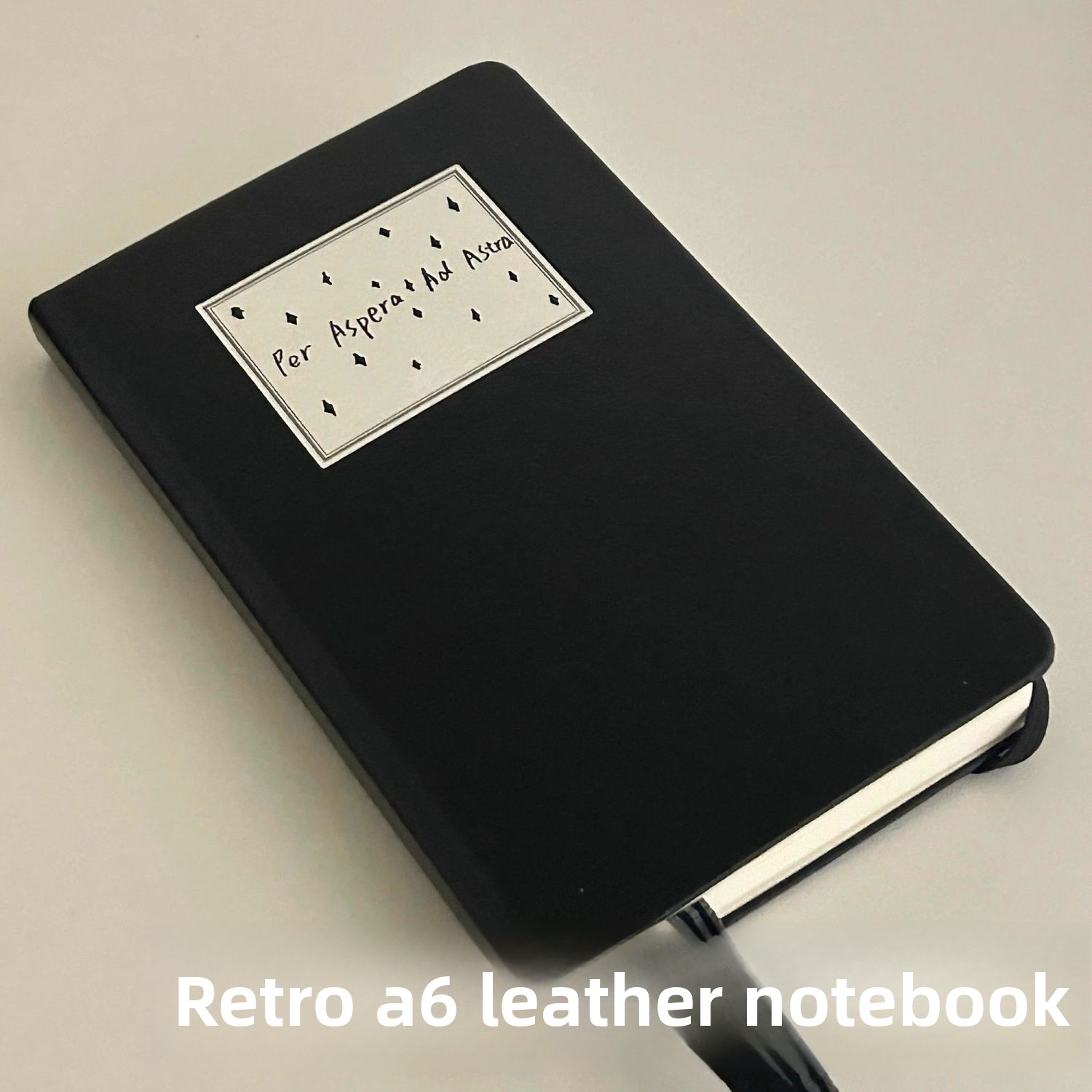 Vintage A6 Black Leather Journ - Vintage Leather Journal Notebook review and price
