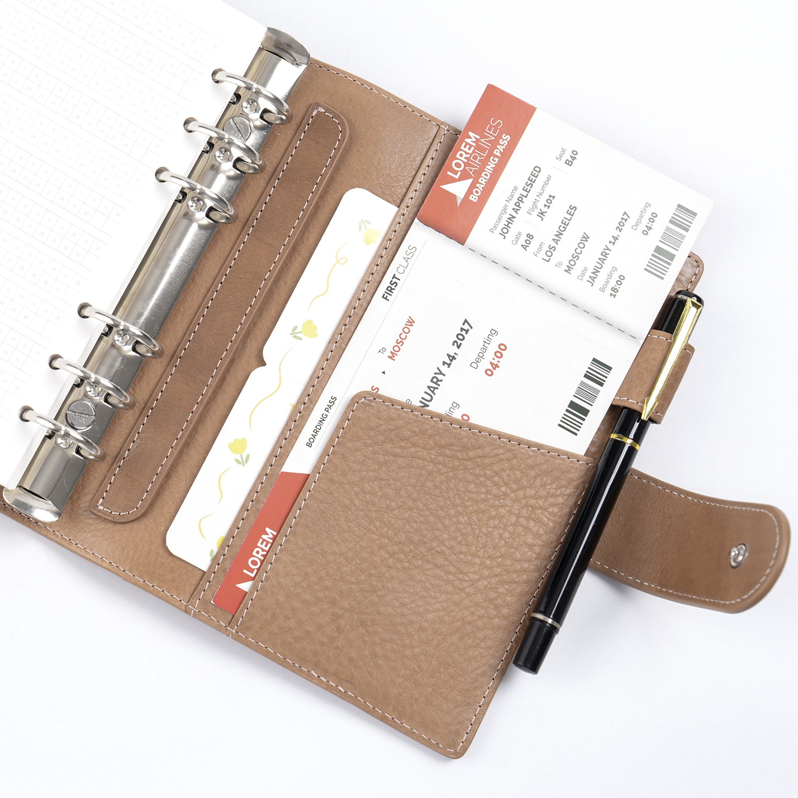 Moterm Franklin Covey Compact  - Vintage Leather Journal Notebook review and price