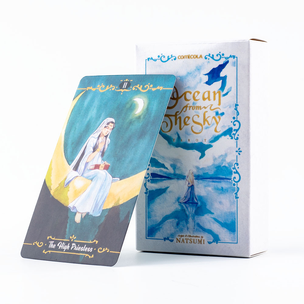 10.3*6cm Hand-Painted Watercol - Tarot Deck With Guidebook review and price