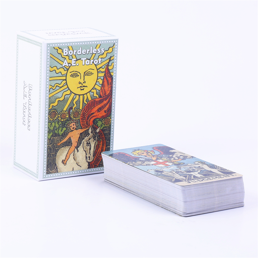 12*7cm Borderless A.E. Tarot D - Tarot Deck With Guidebook review and price