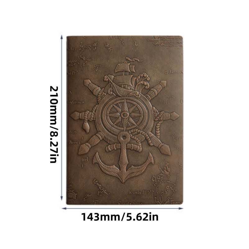 A5 Retro Notebook Thick Inner  - Vintage Leather Journal Notebook review and price