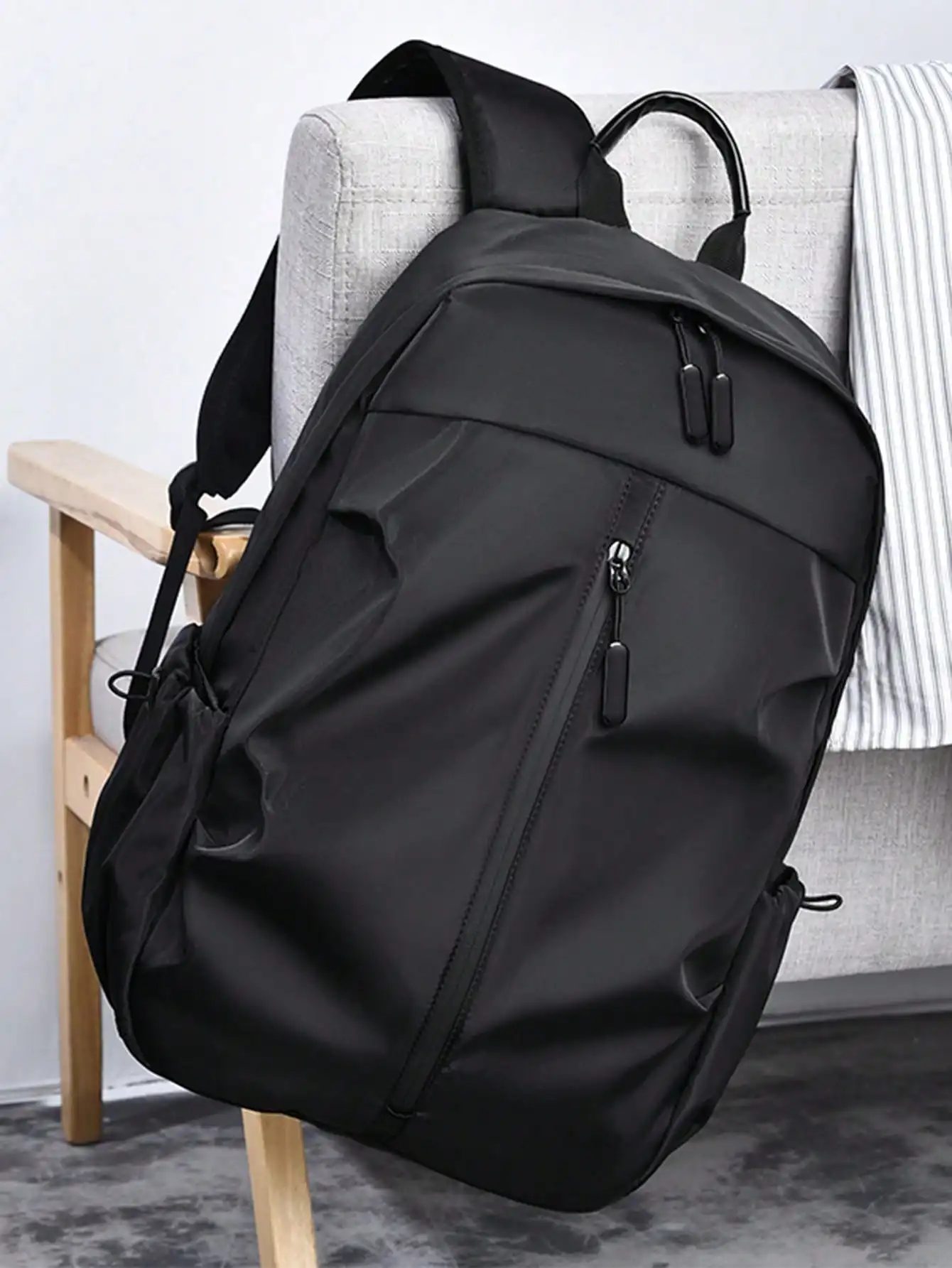 Unisex Nylon Backpack In Korea - Books review and price