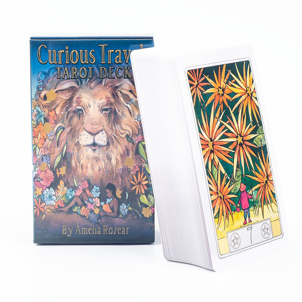 Curious Travels Tarot 10.3*6cm - Tarot Deck With Guidebook review and price