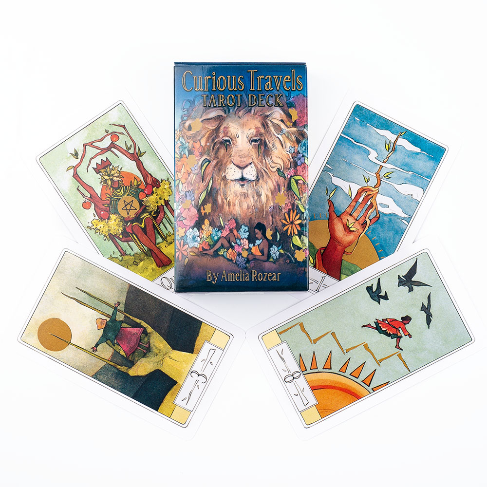 Curious Travels Tarot 10.3*6cm - Tarot Deck With Guidebook review and price