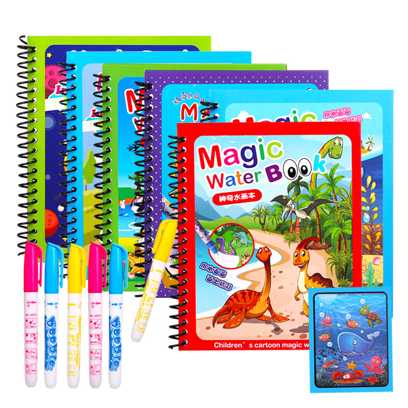 Reusable Painting Magic Water  - Reusable Water Magic Coloring Book review and price