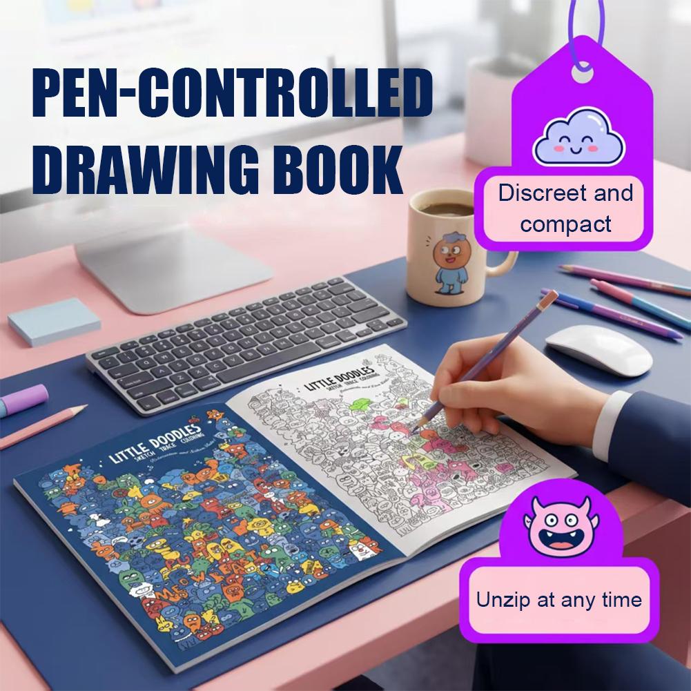 Sketch Trace Coloring Book Lit - Adult Coloring Book Stress Relief review and price
